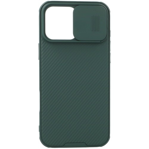 Image of Etui Nillkin CamShield Pro do iPhone 16 Pro Max, ciemnozielone