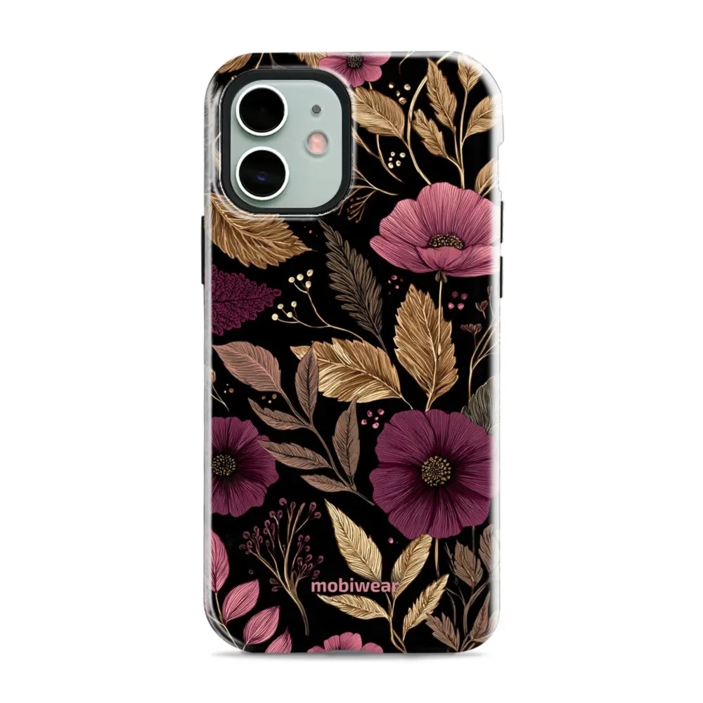 Etui ochronne do iPhone 12, Mobiwear Elite Pro, jesień glamour