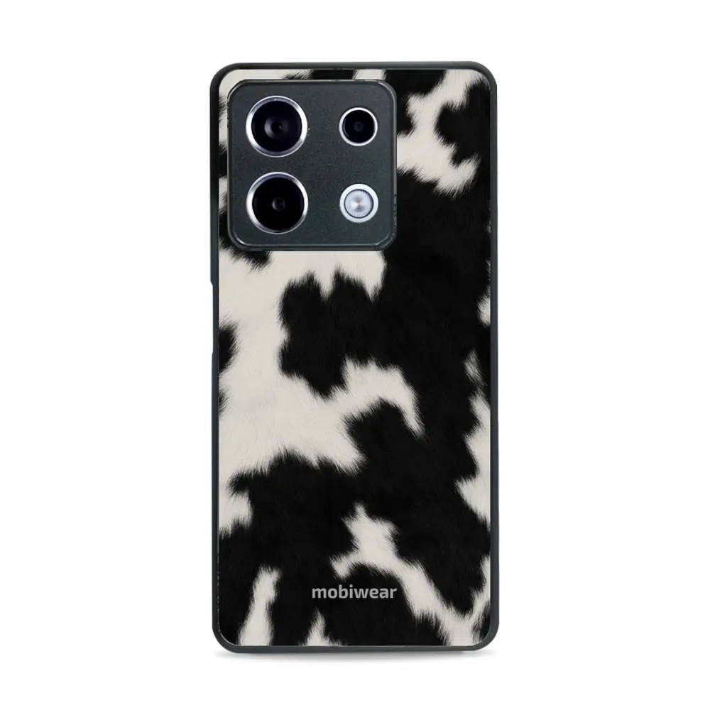 Etui ochronne do Xiaomi Redmi Note 13 Pro 5G, Mobiwear Glossy Case, krowie futerko
