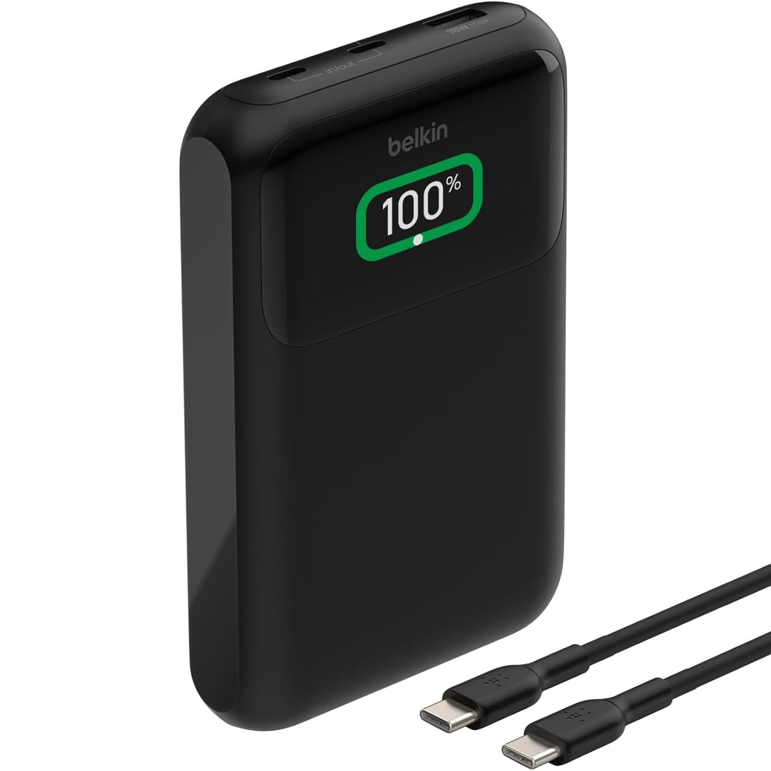 Image of Bateria Belkin Boost Pro 3-Port Power Bank 20K 65W 20000 mAh do laptopa, czarna