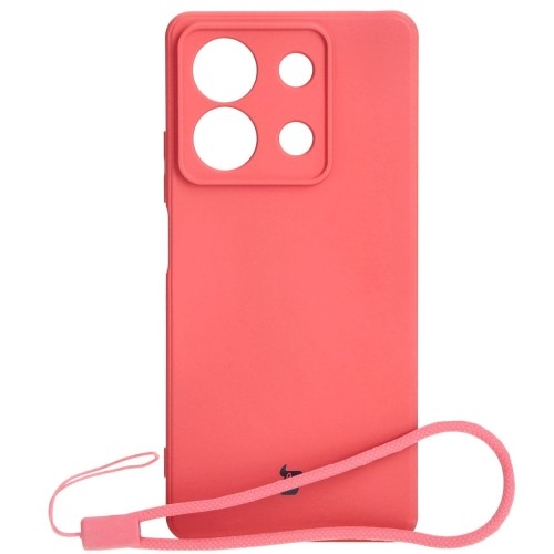 Image of Etui Bizon Case Silicone Sq do Xiaomi Redmi Note 13 5G, brudny róż