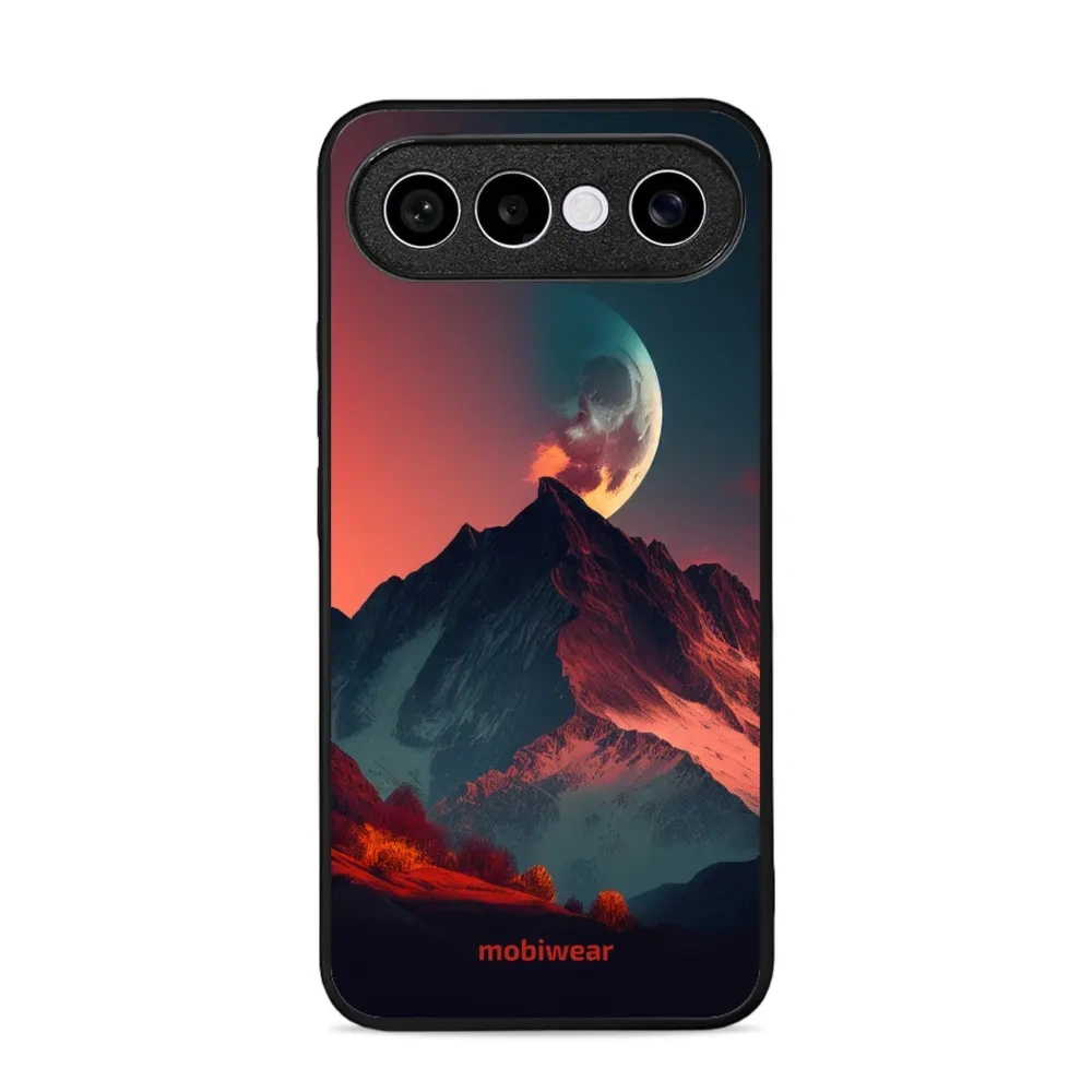 Etui ochronne do Vivo X300 FE, Mobiwear Glossy Case, górski zmierzch