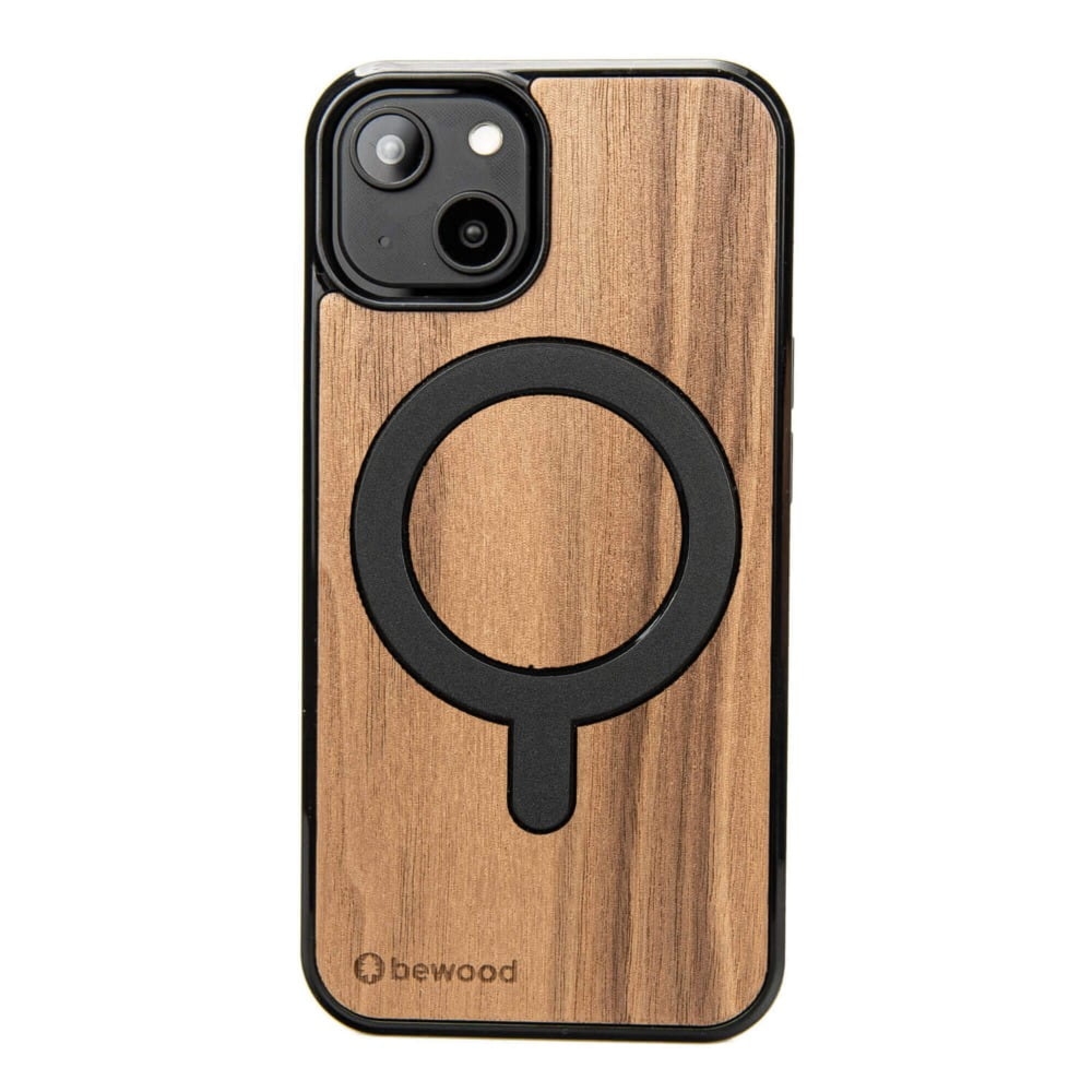 Drewniane etui do iPhone 15, Bewood Orzech Amerykański MagSafe