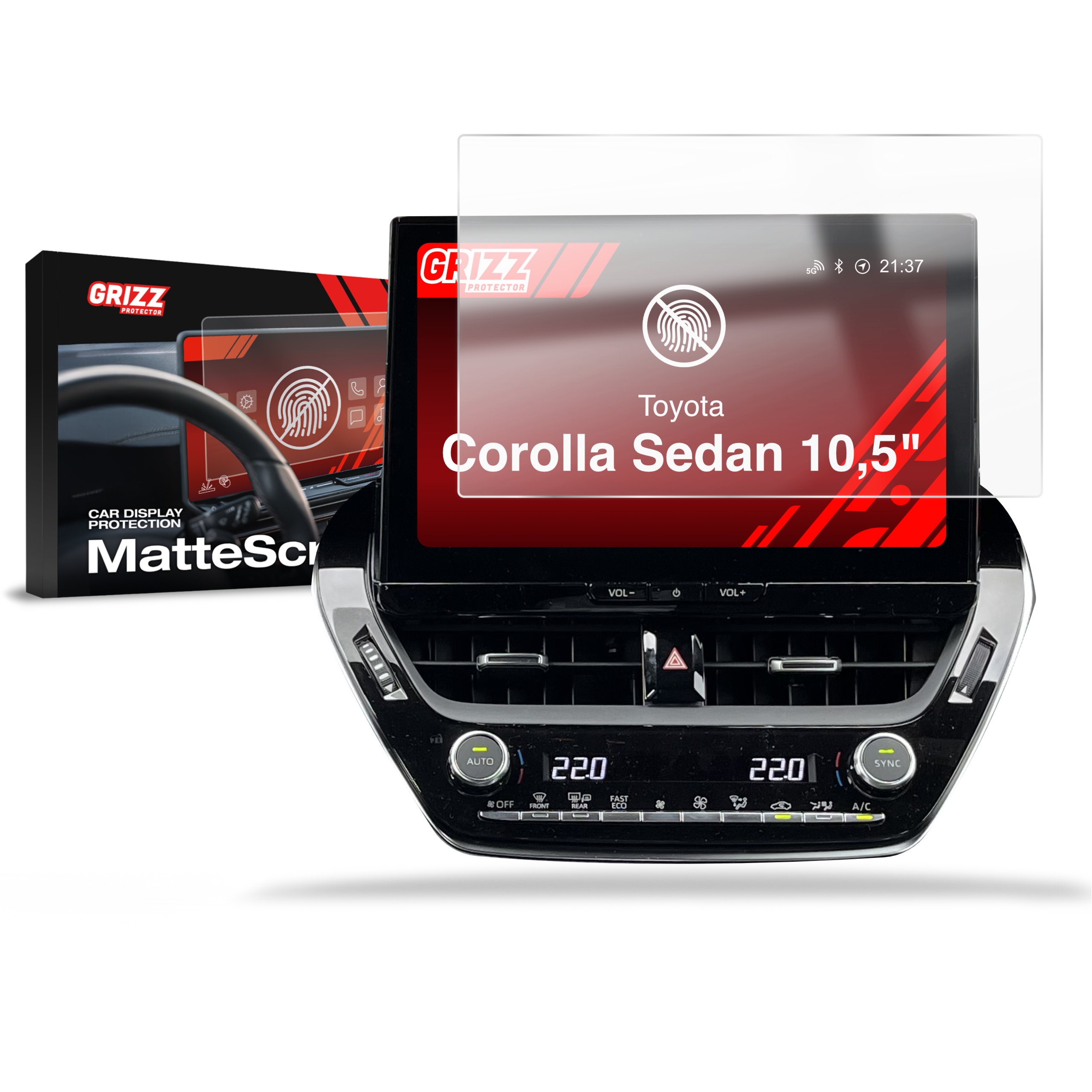 Folia antyodciskowa Grizz Protector do Toyota Corolla Sedan 10,5″ (2022-2026)