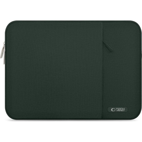 Image of Etui Tech-Protect Sleevy do laptopów 15" / 16", ciemnozielone