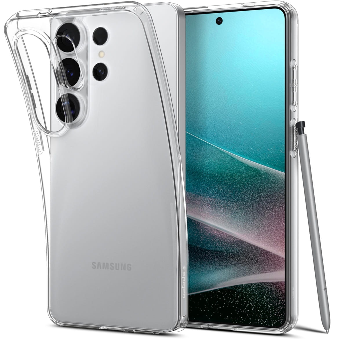 Etui Spigen Liquid Crystal do Galaxy S26 Ultra, przezroczyste