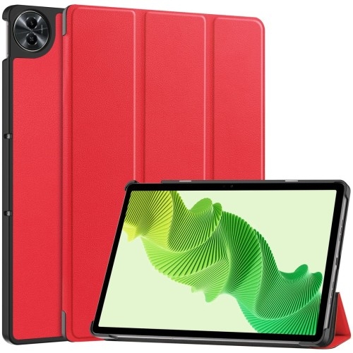 Image of Etui z klapką Bizon Case Tab Croc do Realme Pad 2 11.5, czerwone