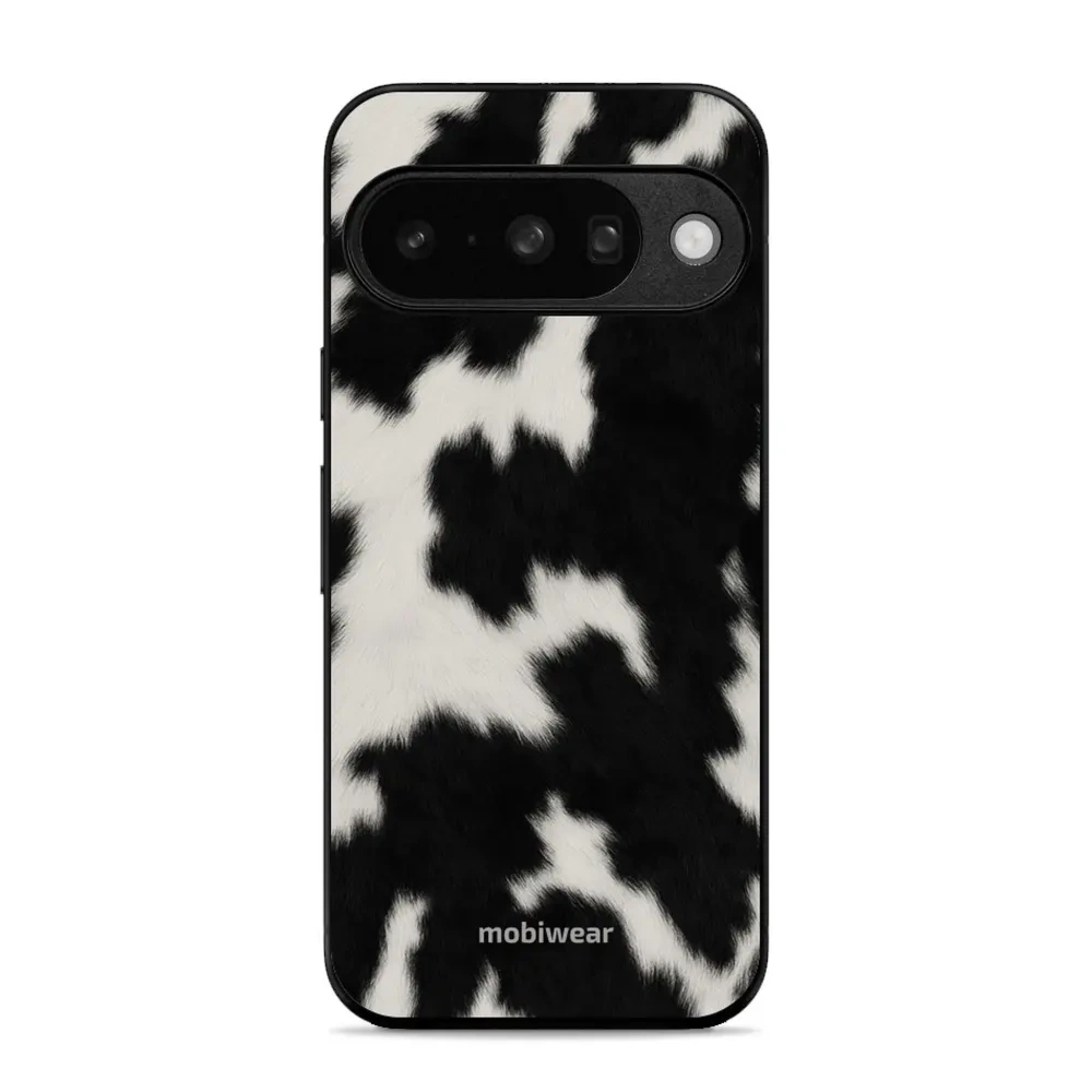 Etui ochronne do Pixel 10, Mobiwear Glossy Case, krowie futerko