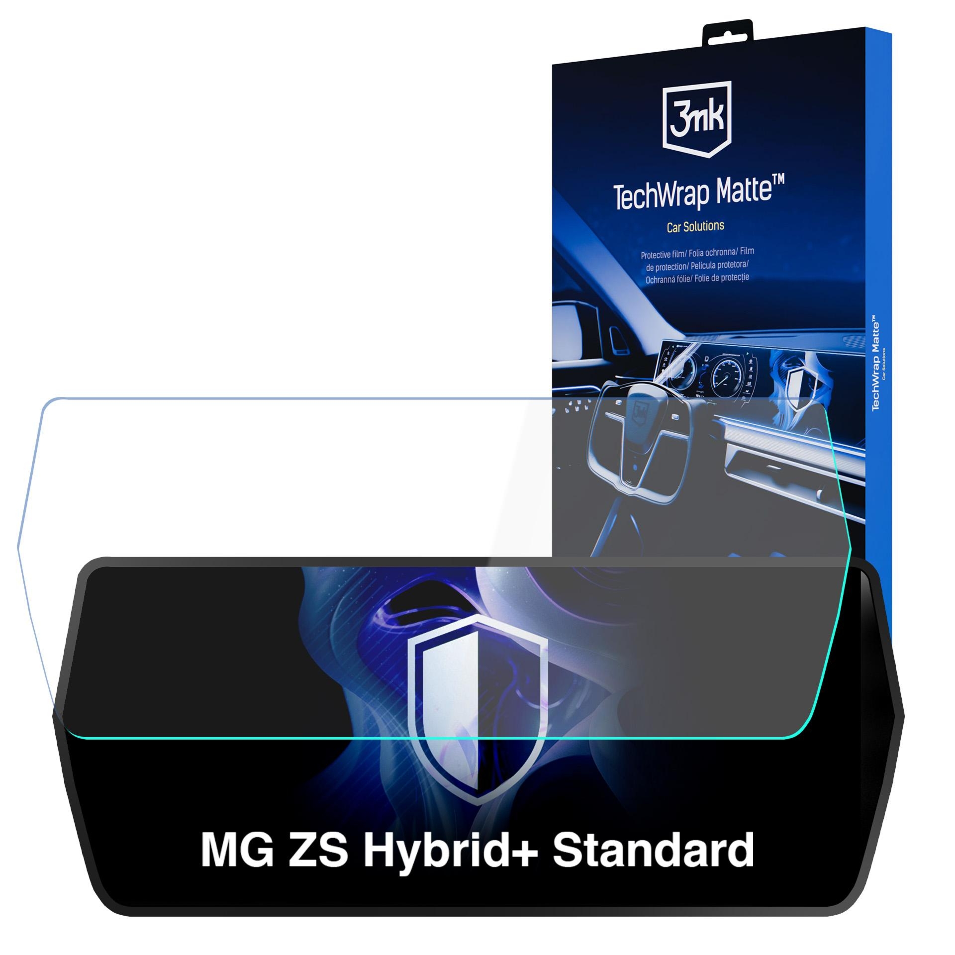 Matowa folia ochronna na ekran nawigacji do MG ZS Hybrid+ Standard (2024 – ), 3mk TechWrap Matte