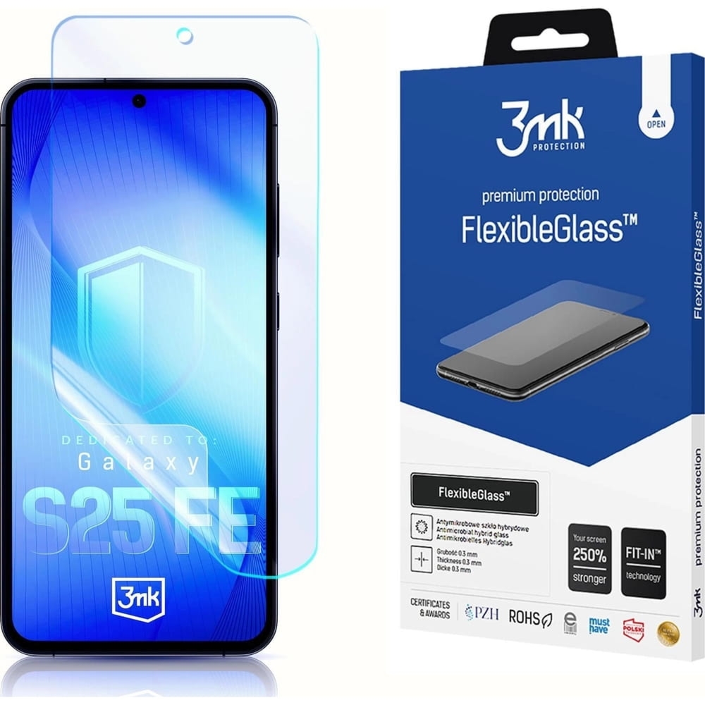Szkło ochronne 3mk FlexibleGlass do Galaxy S26 FE/S25 FE