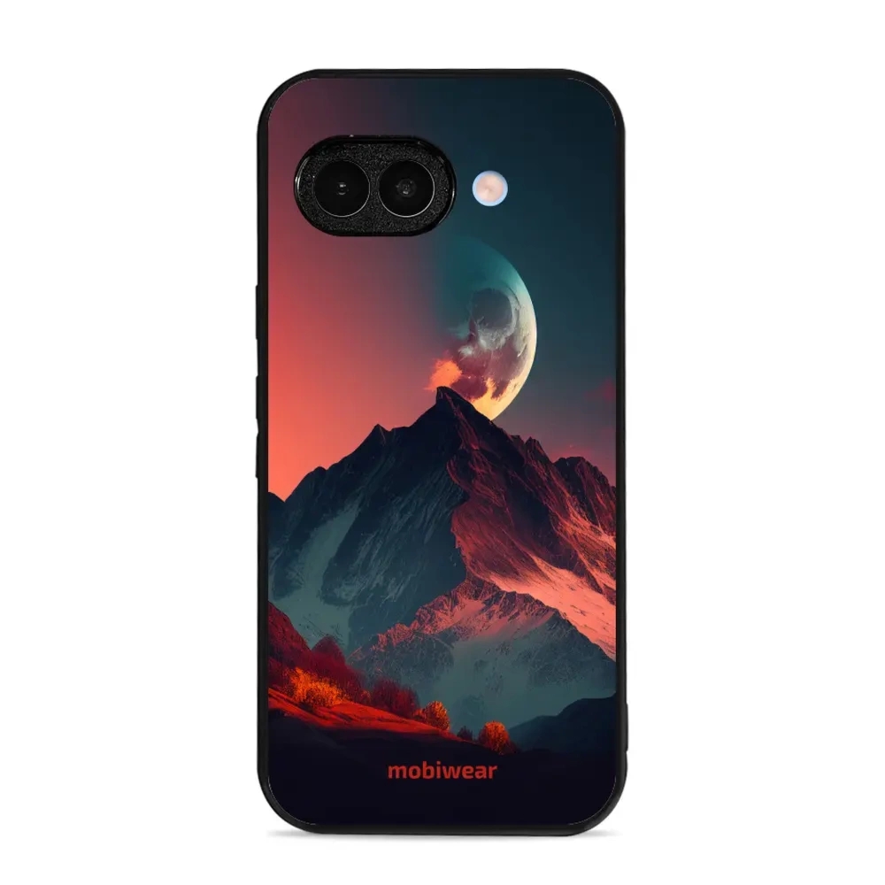 Etui ochronne do Google Pixel 9a, Mobiwear Glossy Case, górski zmierzch