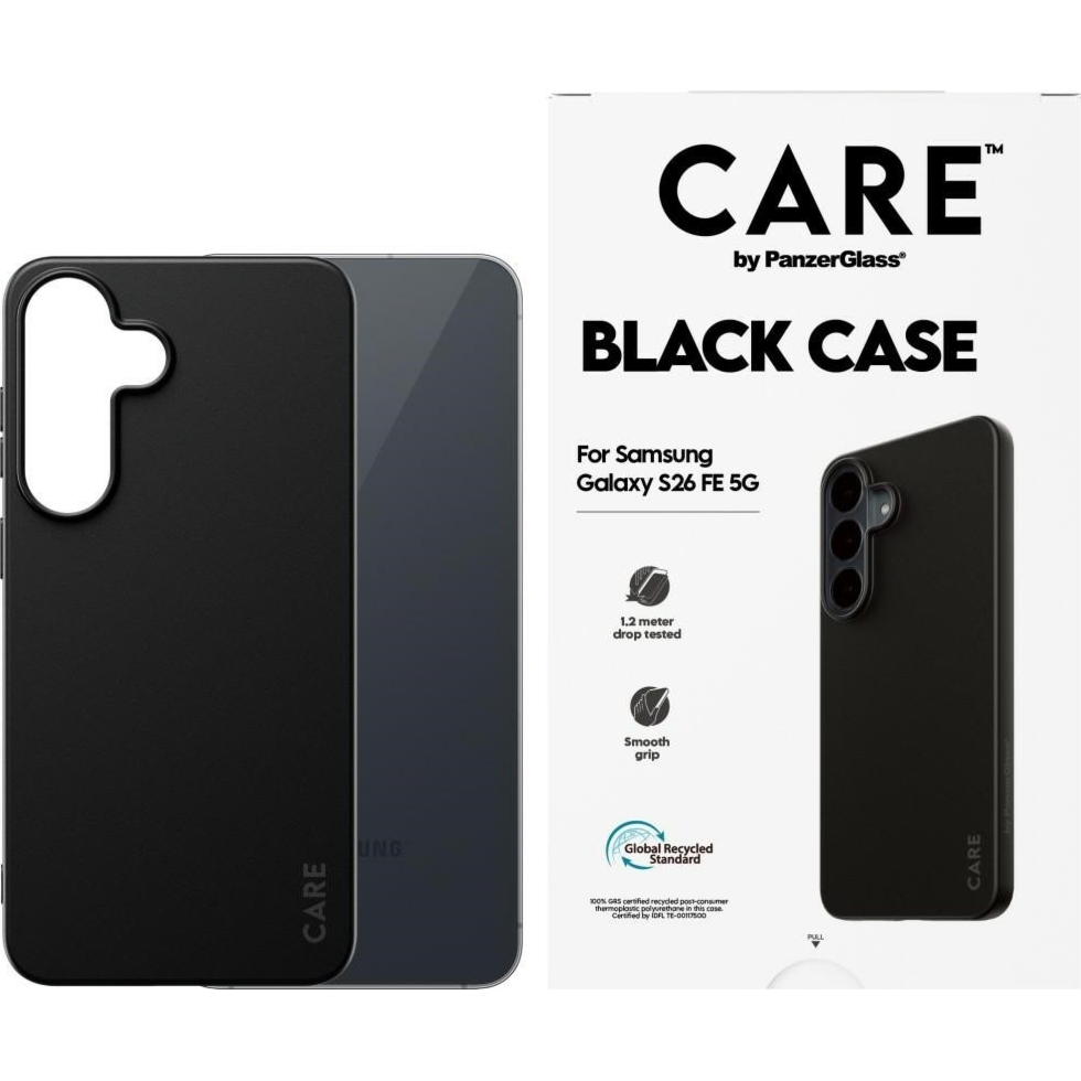 Etui CARE by PanzerGlass TPU Case do Galaxy S26 FE, czarne