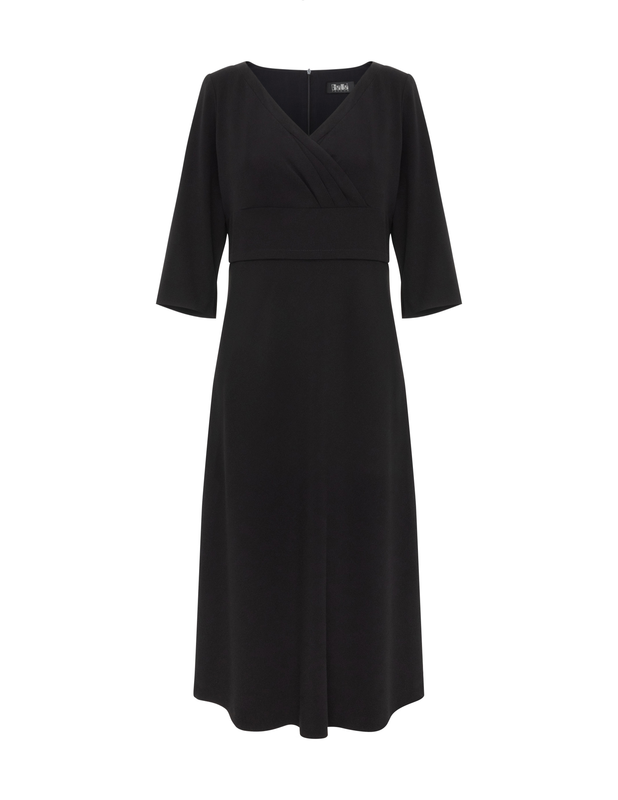 Sukienka z ładnym dekoltem- czarna