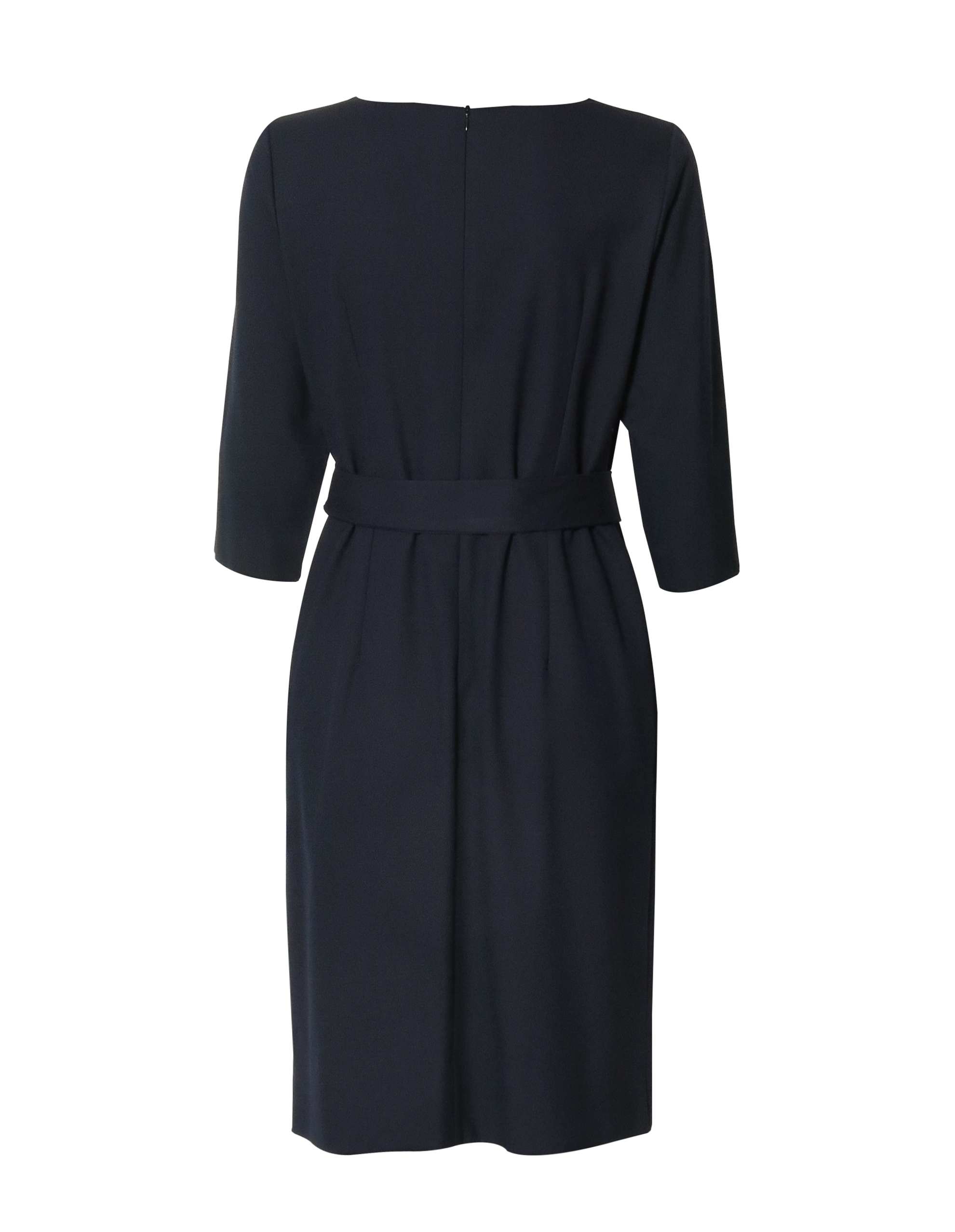 Sukienka swobodna granatowa