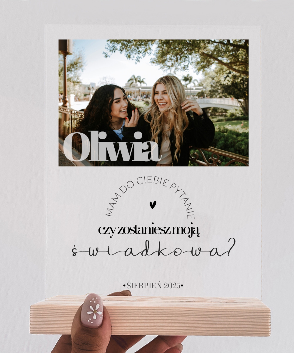 Personalizowana Statuetka na Prośbę o Świadkowanie - Idealny Prezent dla Świadkowej