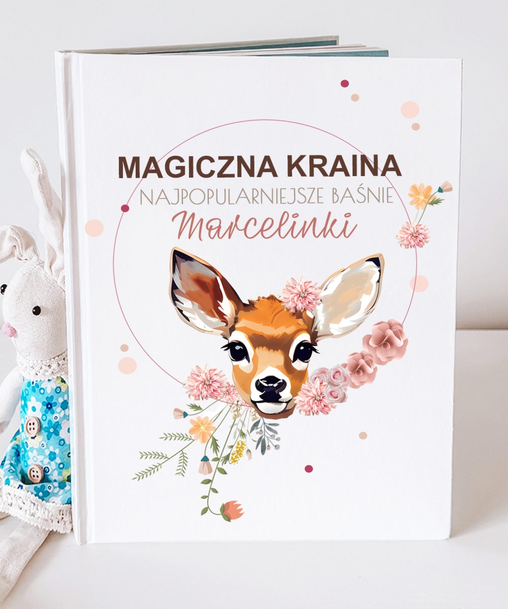 Książka dla dziewczynki z imieniem - Baśnie Magiczna Kraina