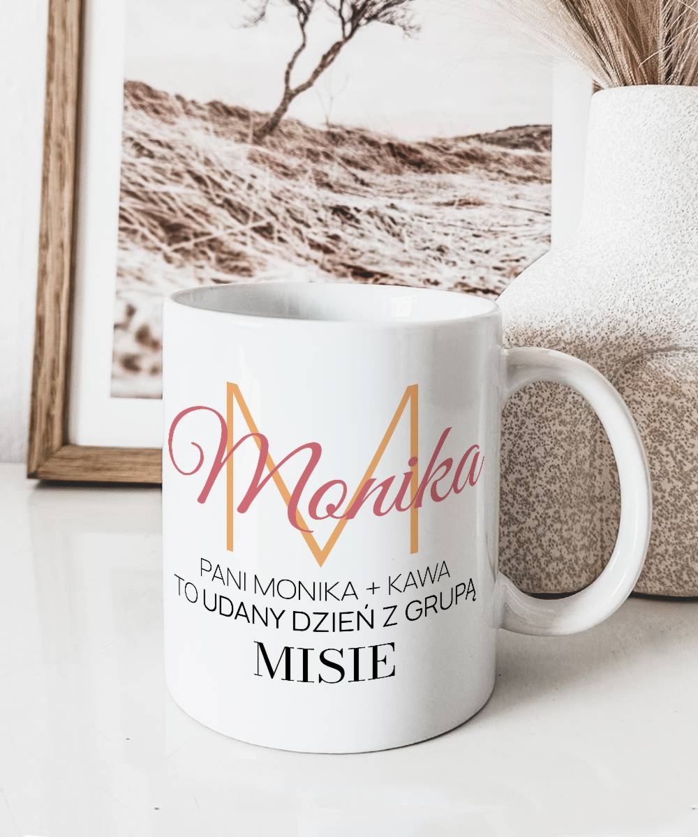 Personalizowany kubek dla przedszkolanki od grupy