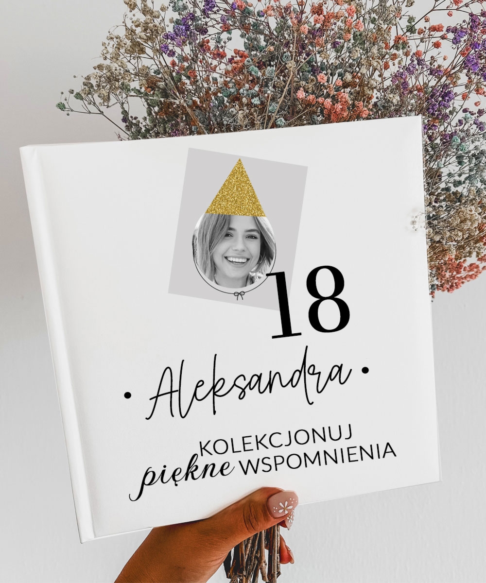 Album na zdjęcia 18 urodziny - stylowy prezent na 18 -stkę