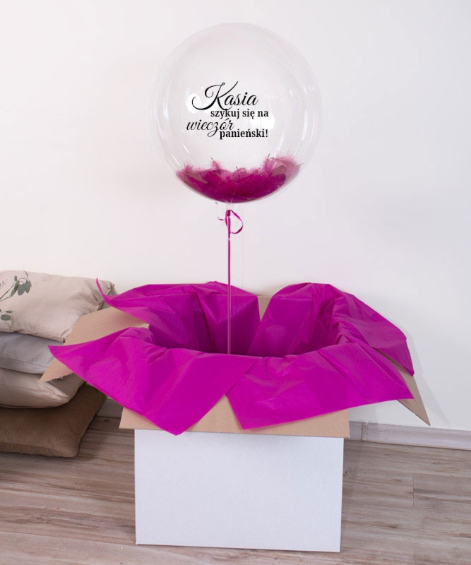 Ogromny balon kula z helem - Szykuj się na wieczór Panieński