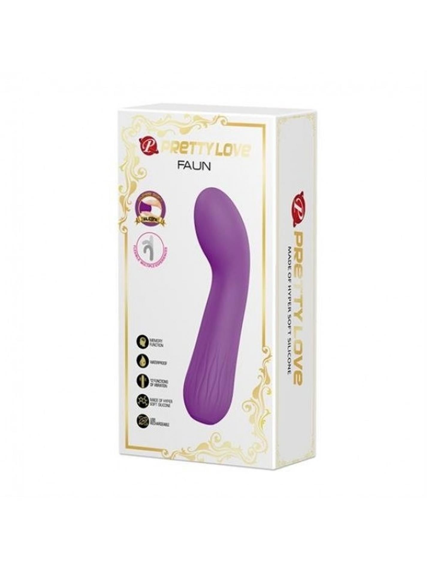 Wibrator Punktu G Faun Vibrator Purple Pretty Love Fioletowy | 100% ORYGINAŁ
