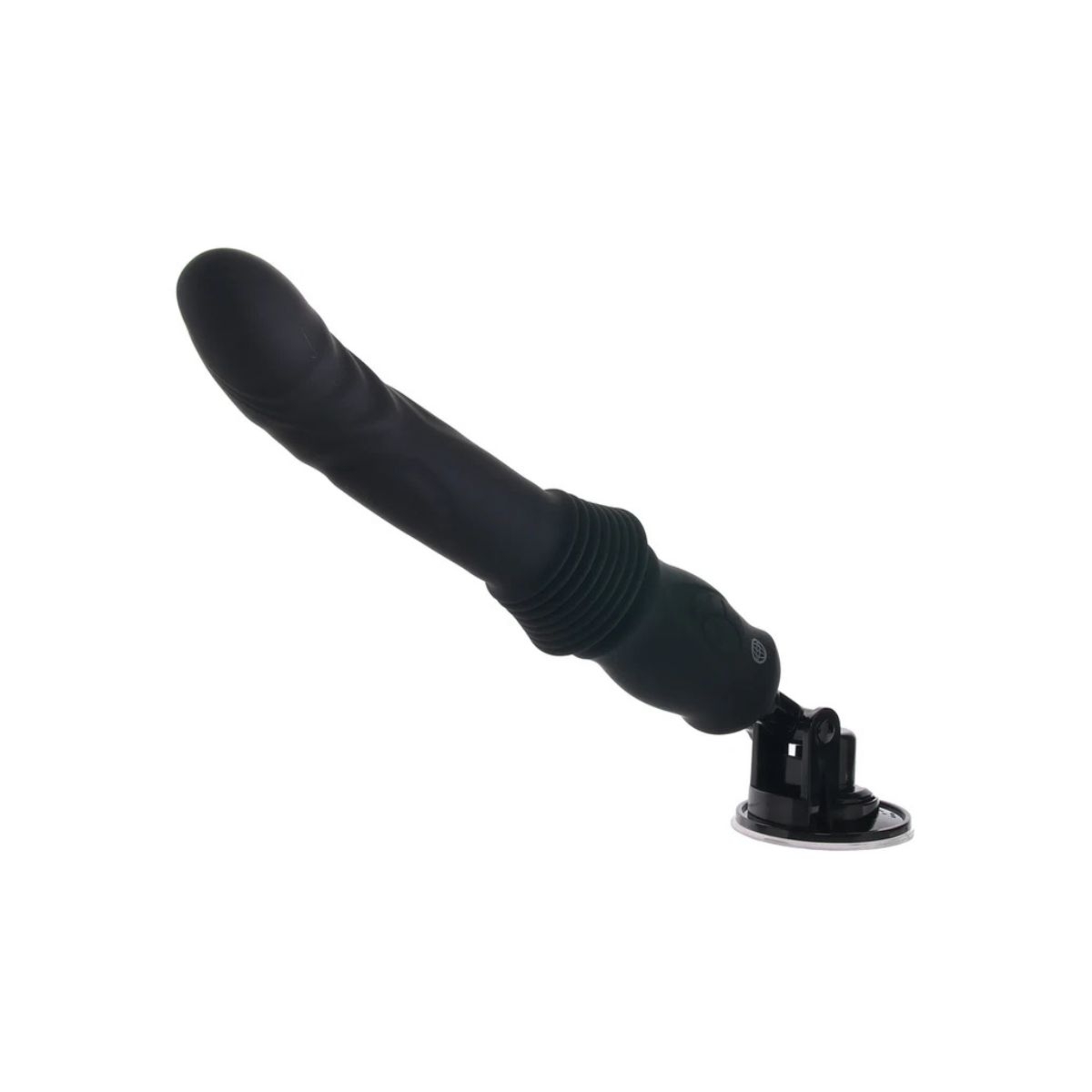 Wibrator Ff Series Ultimate Silicone Thruster Black Pipedream