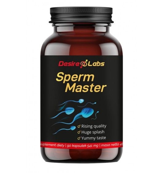 Sperm Master Więcej Plemników 90 kaps. | 100% ORYGINAŁ| DYSKRETNA PRZESYŁKA