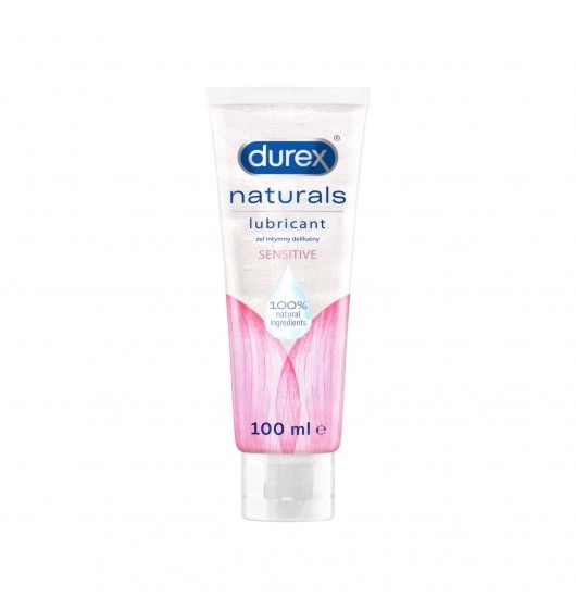Delikatny Żel Nawilżający Na Naturalnych Składnikach Naturals Sensitive 100 Ml Durex