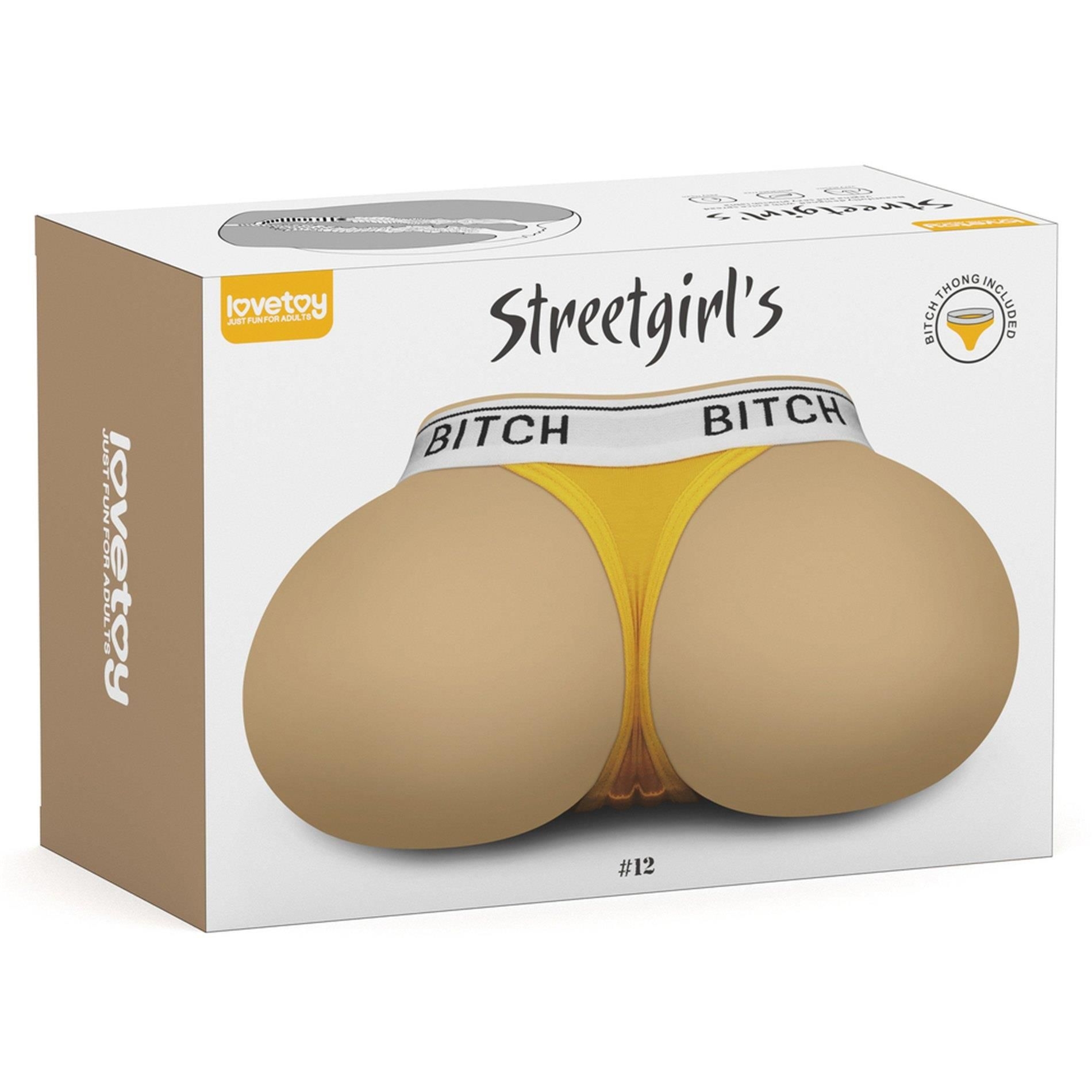 Masturbator Wagina Streetgirl's #12 Lovetoy | 100% ORYGINAŁ| DYSKRETNA PRZESYŁKA