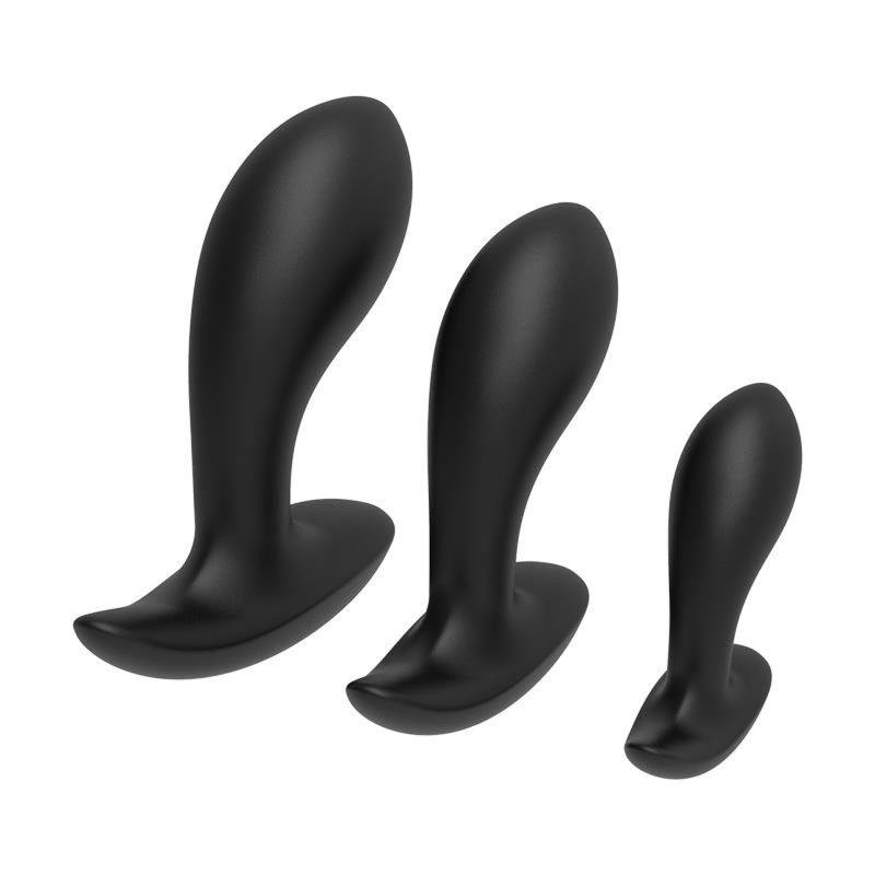 Korek Analny Dolly Black B - Series Joy Czarny | 100% ORYGINAŁ