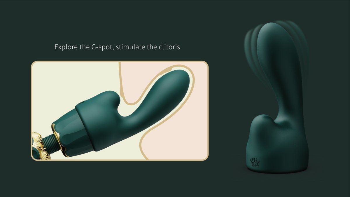 Wibrator Różdżka Kyro Obsidian Black Zalo