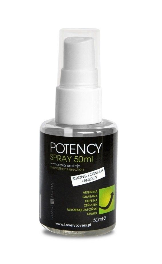 Potency Spray Na Potencję 50 Ml Lovely Lovers | 100% ORYGINAŁ
