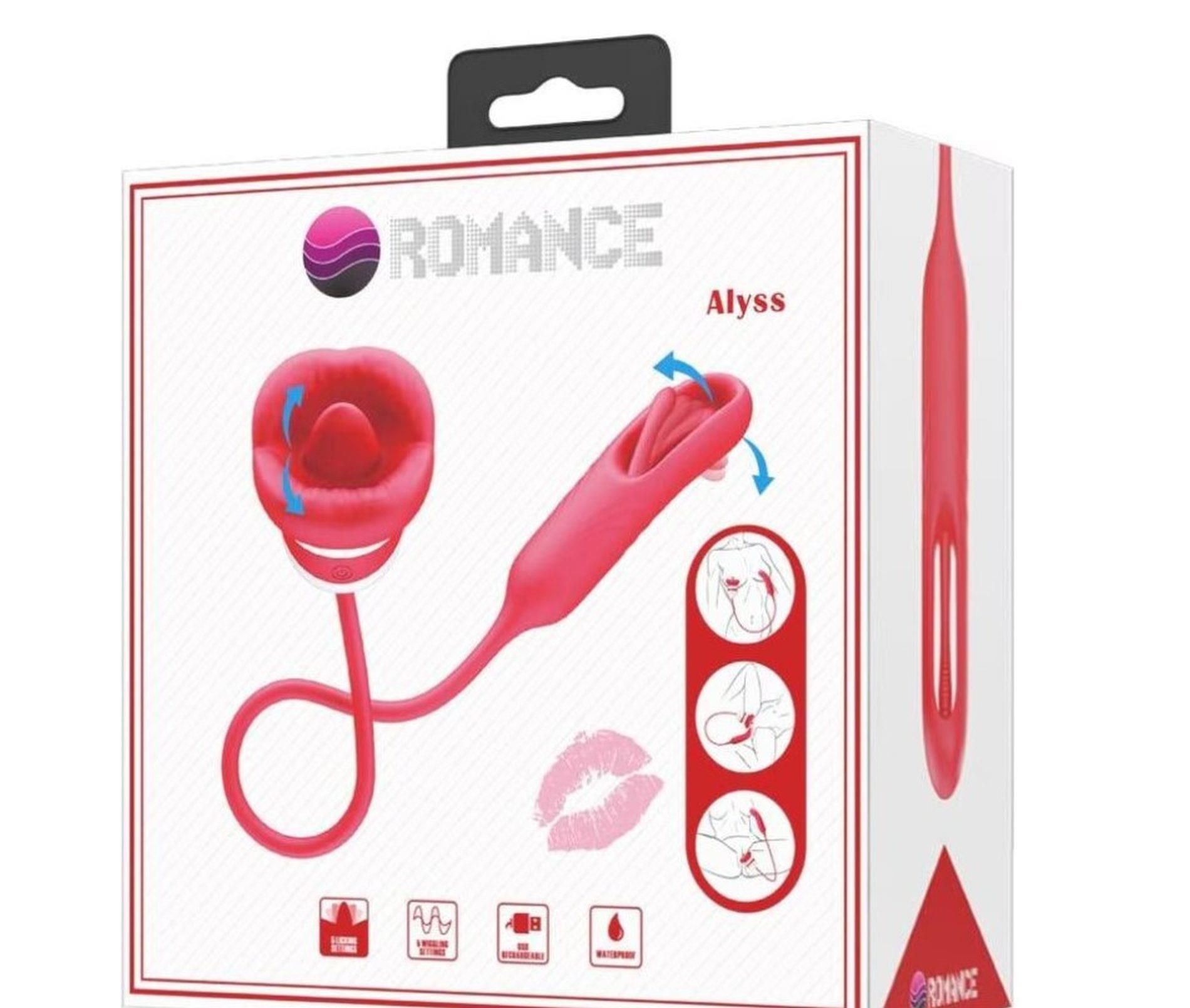 Masażer Romance Pretty Love Czerwony | 100% ORYGINAŁ