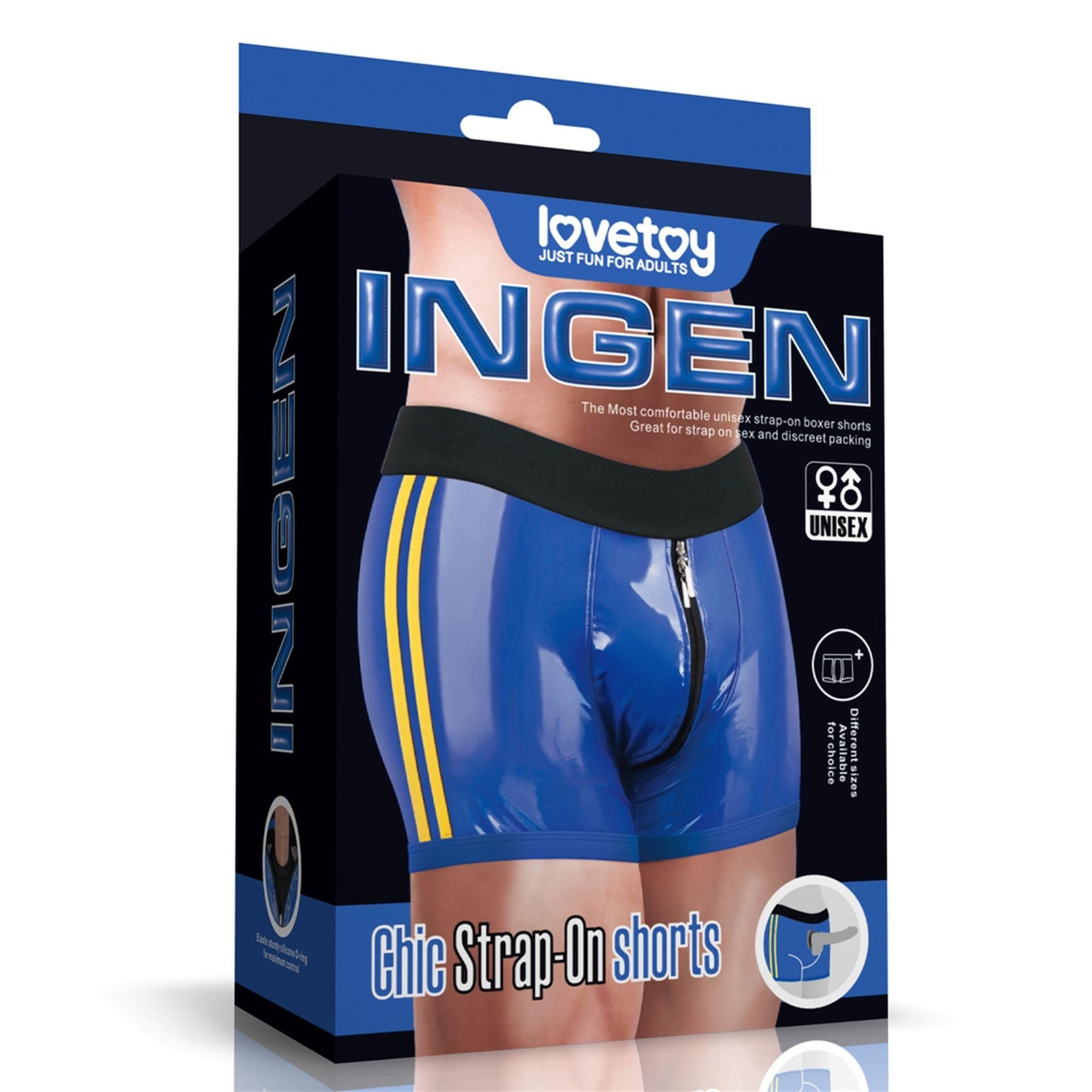 Bokserki Strap-On Z Otworem Na Protezę Lovetoy | 100% ORYGINAŁ