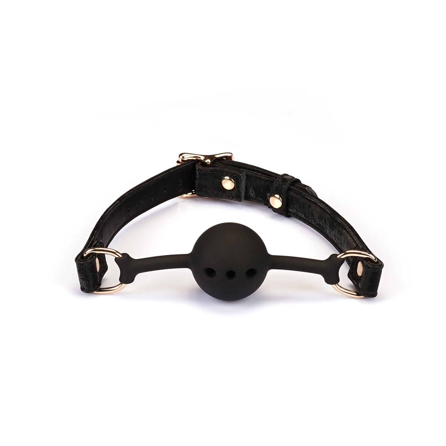 Knebel Boudoir Amor Black Ball Gag Liebe Seele