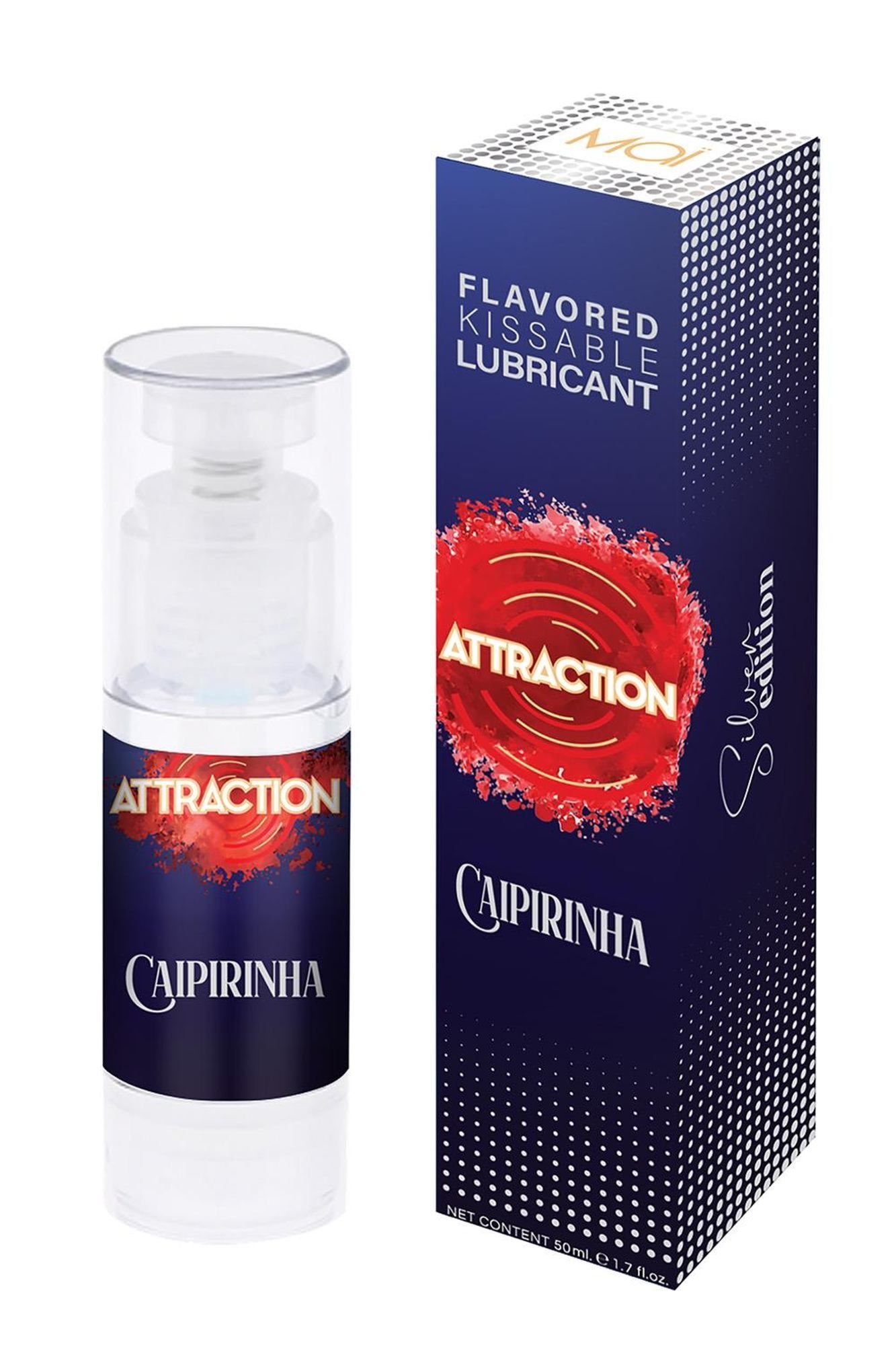 Jadalny Lubrykant Wodny Attraction o Smaku Caipirinha 50ml
