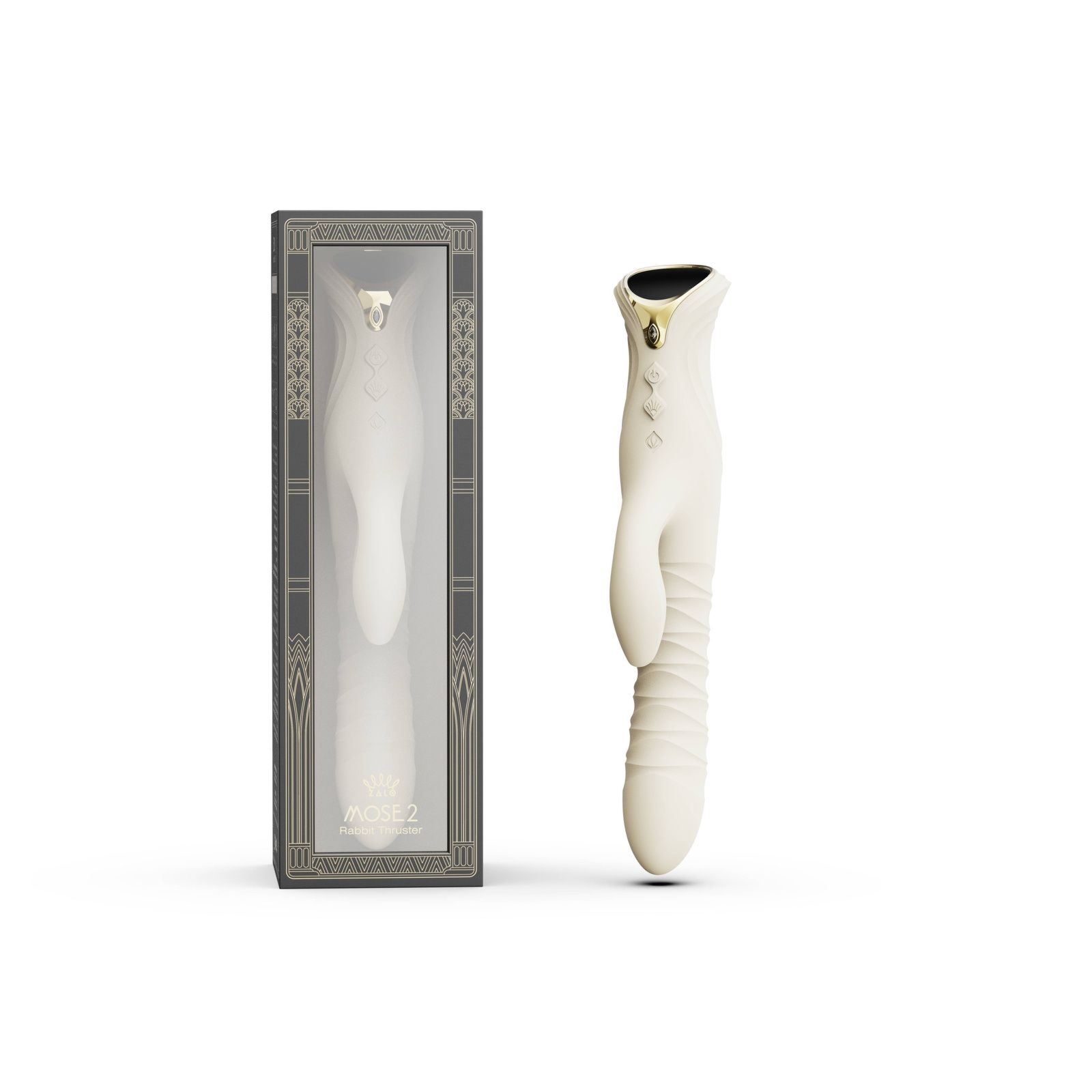 Wibrator króliczek Mose 2 Ivory White Zalo