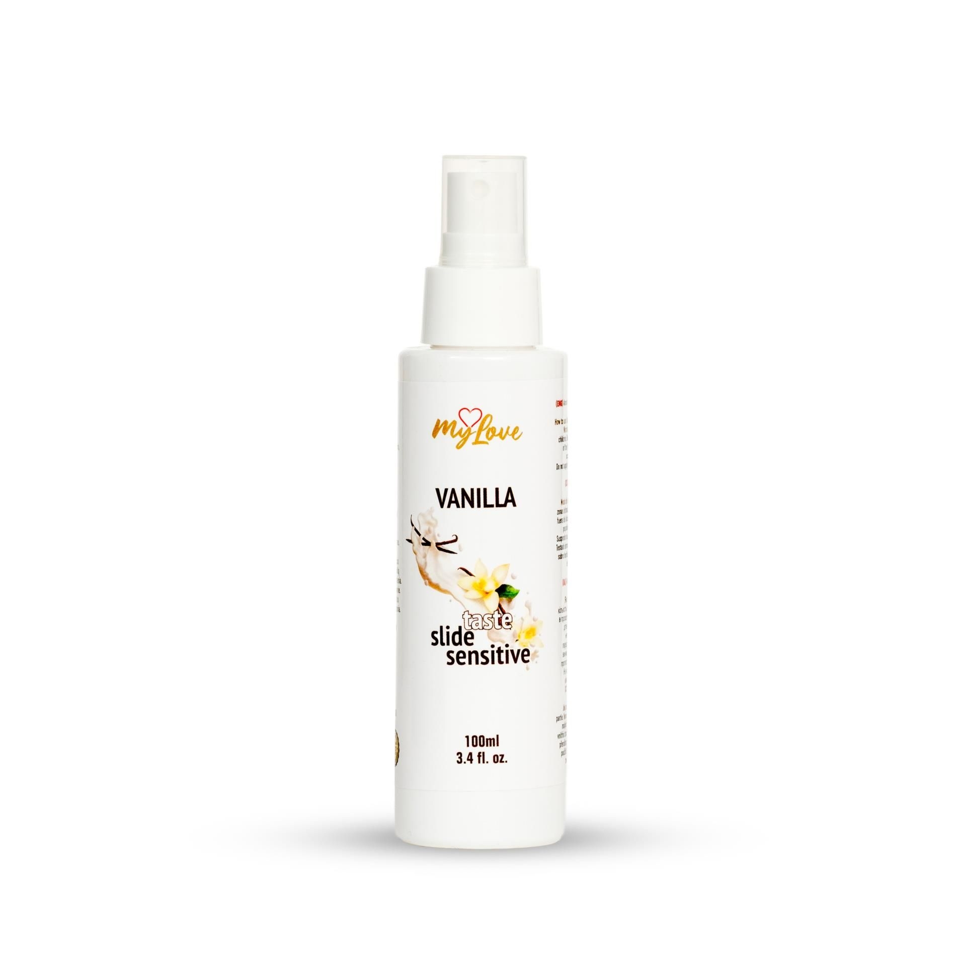 Lubrykant Smakowy Waniliowy Taste Slide Sensitive MyLove Nawilżający Do Seksu Oralnego 100 ml