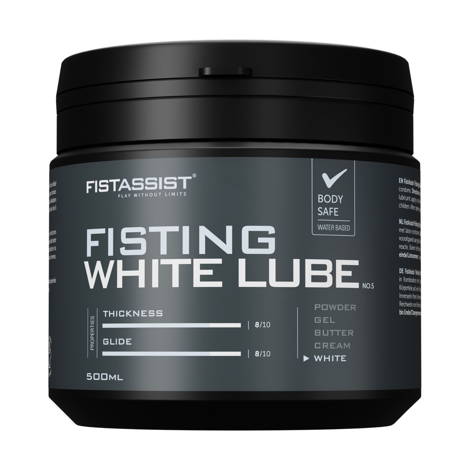 Biały Żel do Fistingu FistsAssist 500ml