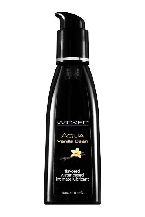Lubrykant Smakowy Wanilia Bourbon (Vanilla Bean) Wicked Aqua 60 ml