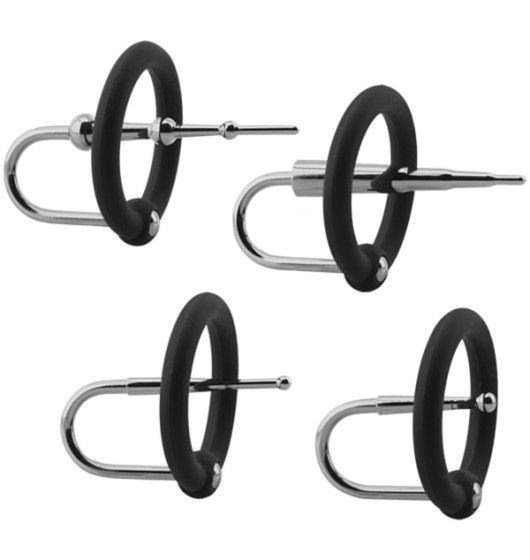 Zestaw Silikonowo-Stalowych Pierścieni do Cewki Moczowej