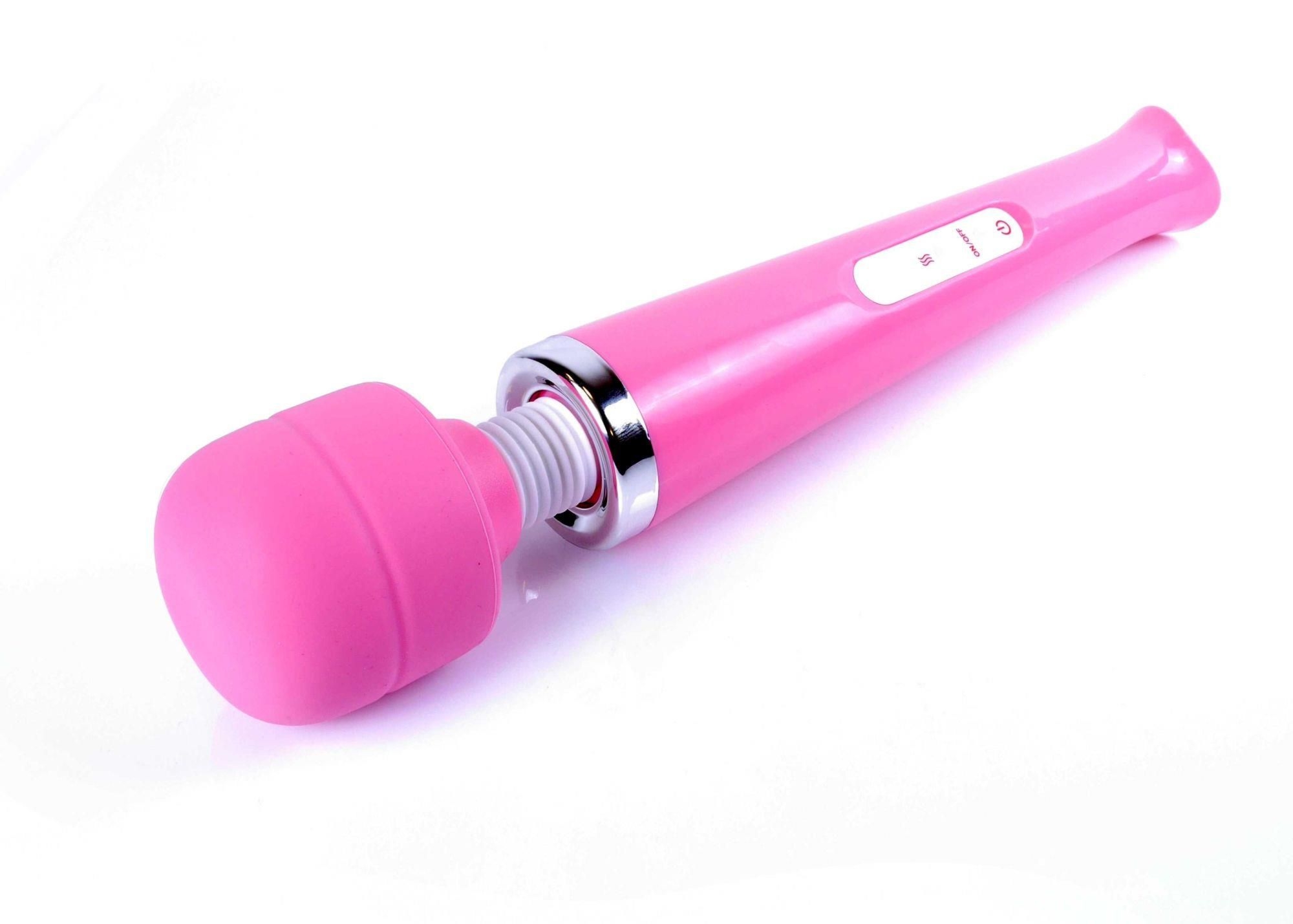 Masażer Wibracyjny Magic Massager Wand B-Series Magic 10 Funkcji USB Różowy | 100% ORYGINAŁ| DYSKRETNA PRZESYŁKA