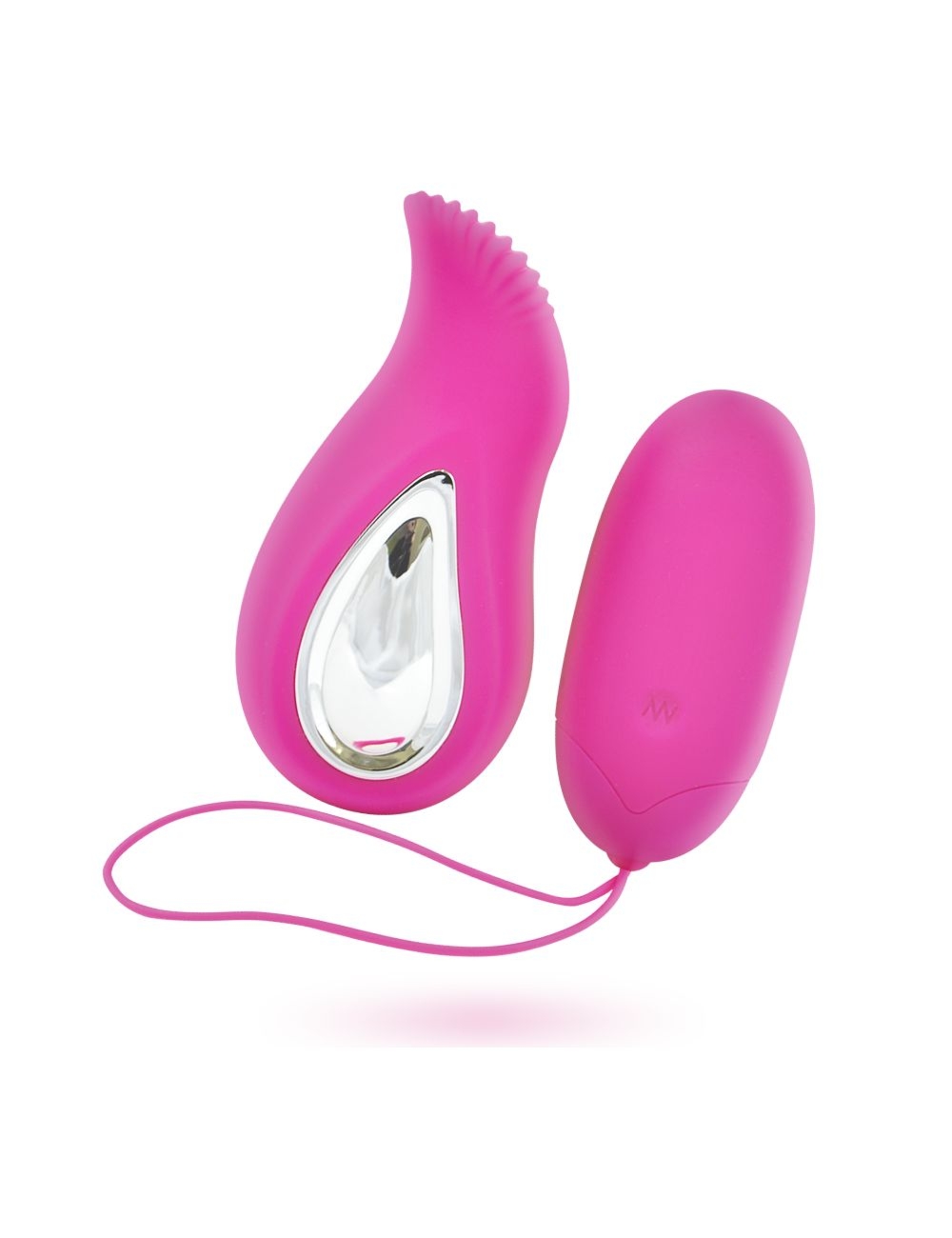 Wibrujące Jajko i Masażer Łechtaczki 2w1 Silikonowe Zdalnie Sterowane | 100% ORYGINAŁ