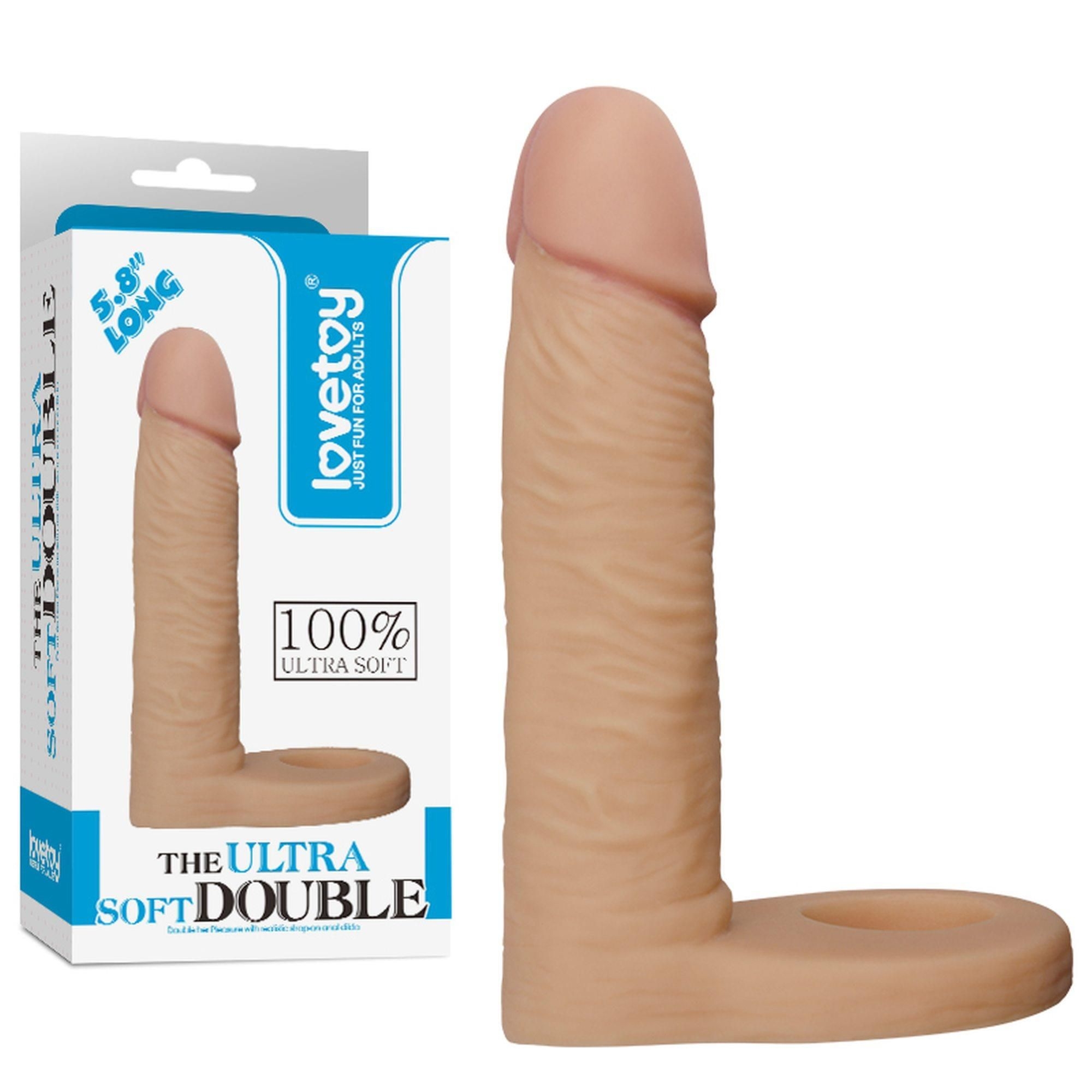 Korek Analny The Ultra Soft Double Lovetoy 14,7 Cm | 100% ORYGINAŁ| DYSKRETNA PRZESYŁKA