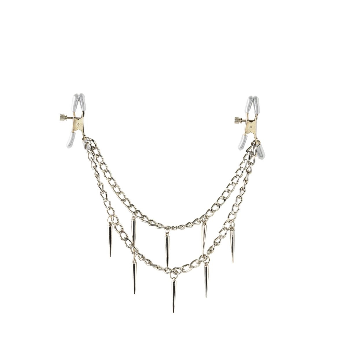 Zaciski Na Sutki Fetish Fantasy Rock Hard Nipple Clamps Silver Pipedream | 100% ORYGINAŁ