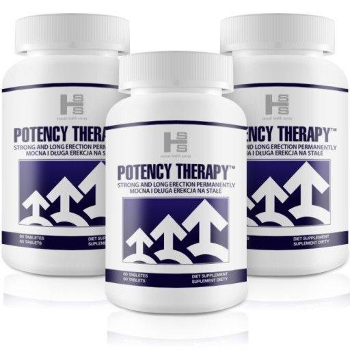 MEGA ZESTAW 2+1 Gratis Potency Therapy 180 kaps. | 100% ORYGINAŁ