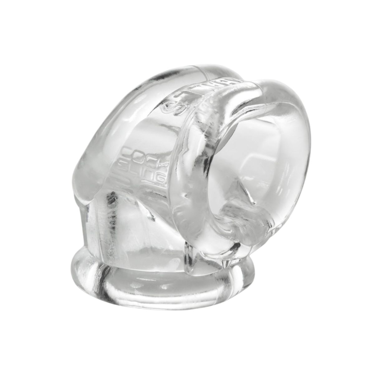 Pierścień na penisa i jądra Oxsling Cocksling Clear Oxballs