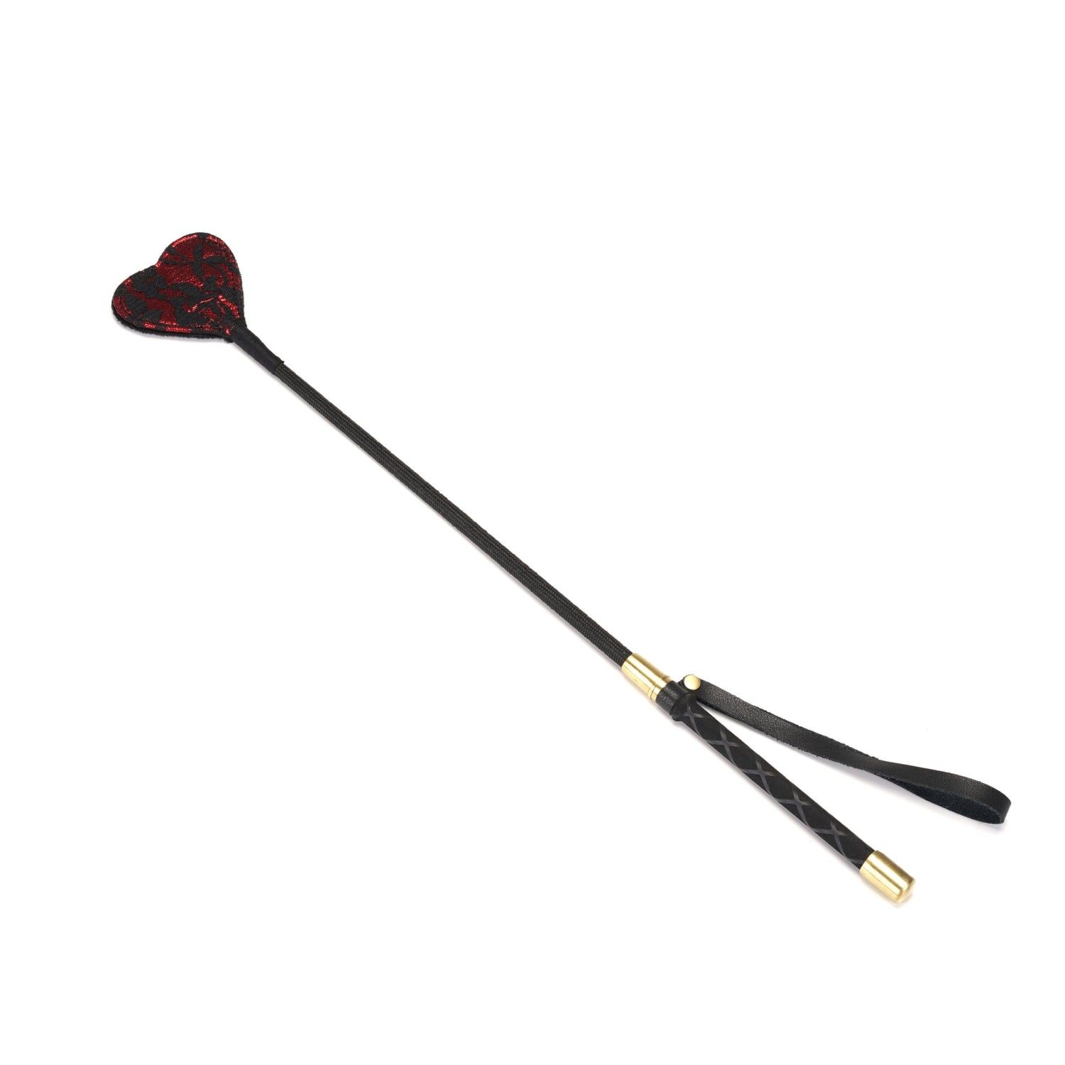 Szpicruta Victorian Garden Lace & Velvet Riding Crop Liebe Seele