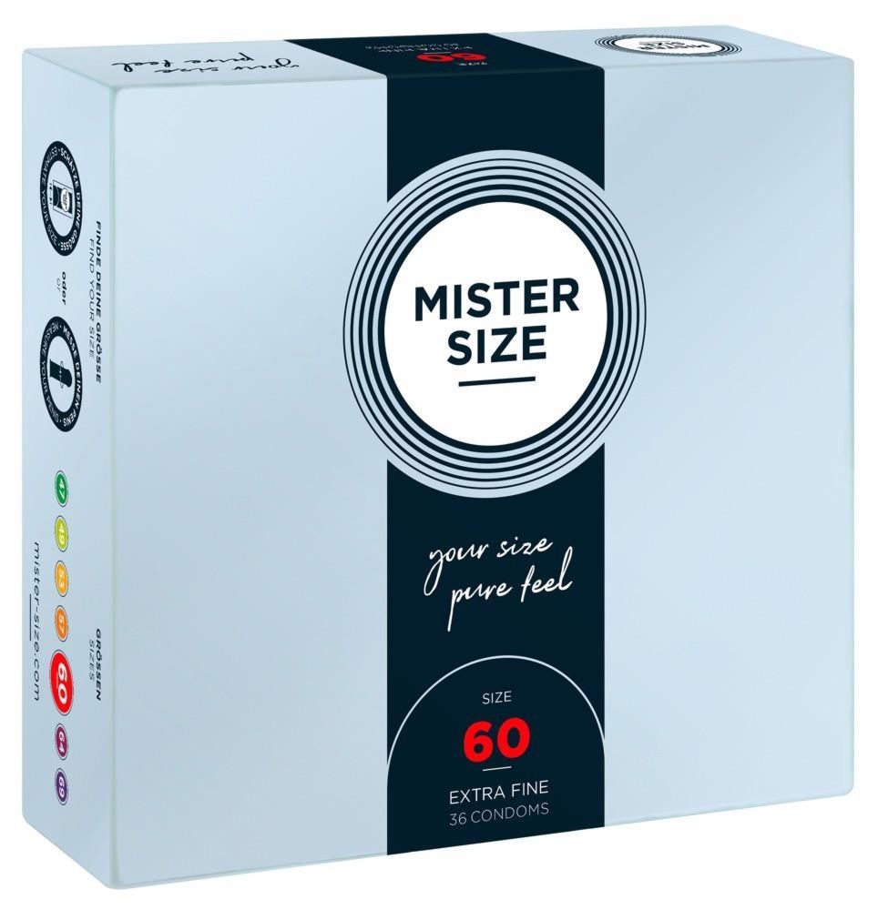 Prezerwatywy Mister Size 60 mm 36 szt.