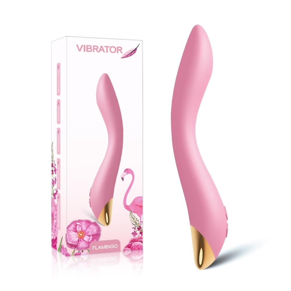 Wibrator Punktu G Flamingo Light Pink B - Series Joy Różowy | 100% ORYGINAŁ