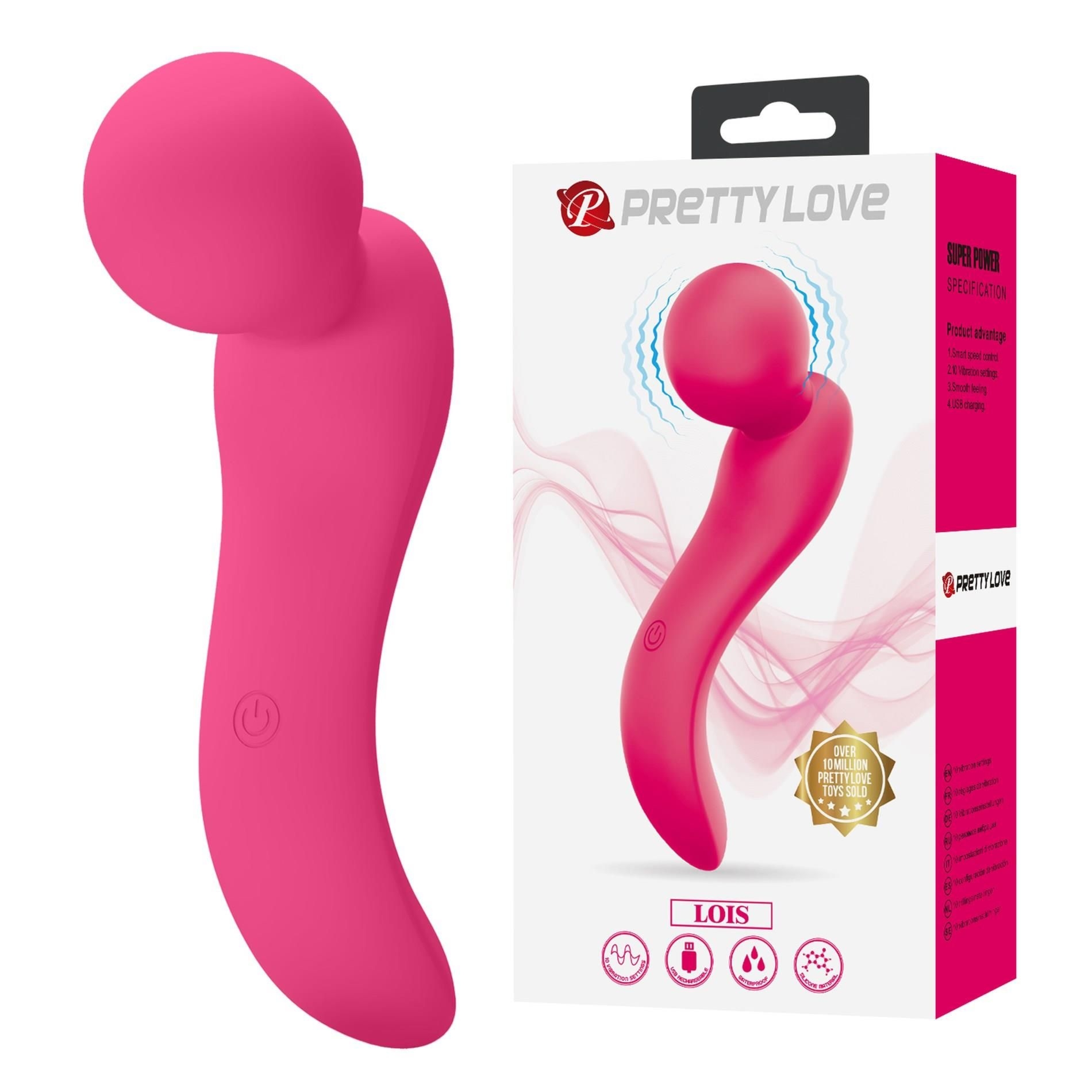 Stymulator Łechtaczki Silikon / ABS LOIS Pretty Love Ładowany USB | 100% ORYGINAŁ
